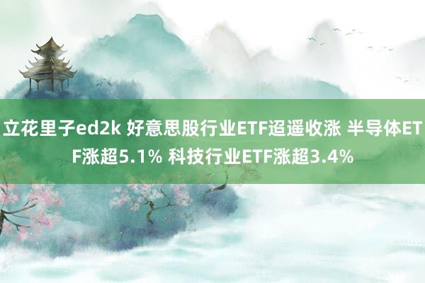 立花里子ed2k 好意思股行业ETF迢遥收涨 半导体ETF涨超5.1% 科技行业ETF涨超3.4%