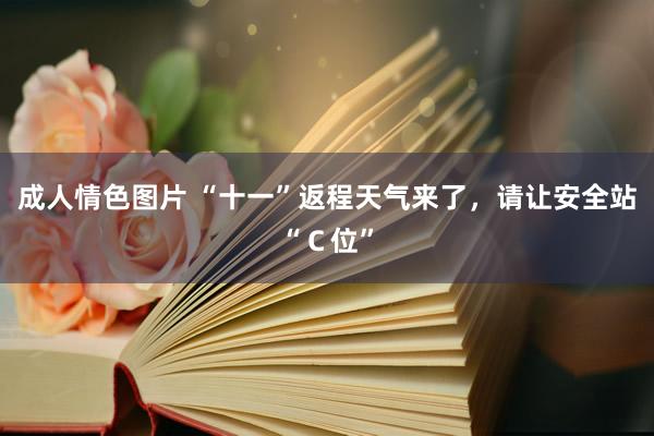 成人情色图片 “十一”返程天气来了，请让安全站“Ｃ位”