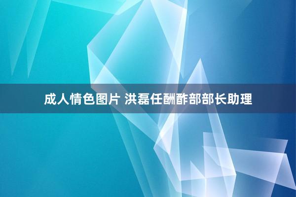 成人情色图片 洪磊任酬酢部部长助理
