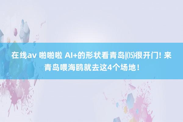 在线av 啪啪啦 AI+的形状看青岛|⒂很开门! 来青岛喂海鸥就去这4个场地！