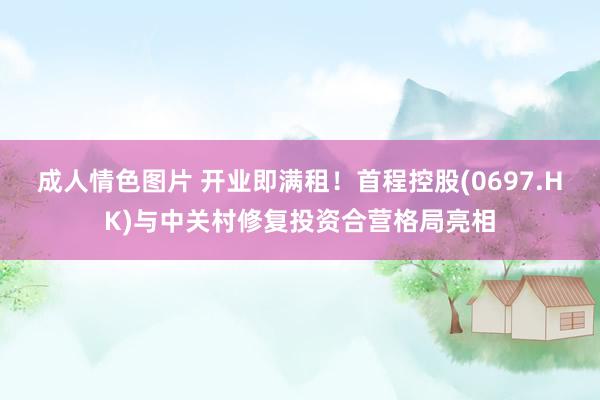 成人情色图片 开业即满租！首程控股(0697.HK)与中关村修复投资合营格局亮相