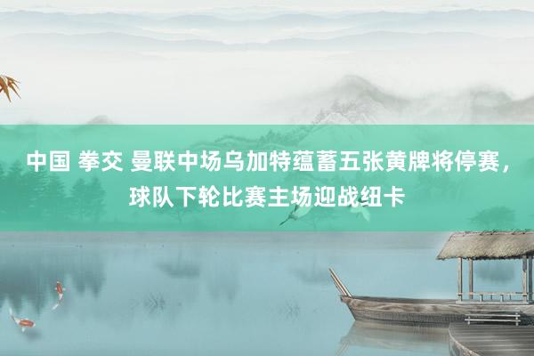 中国 拳交 曼联中场乌加特蕴蓄五张黄牌将停赛，球队下轮比赛主场迎战纽卡