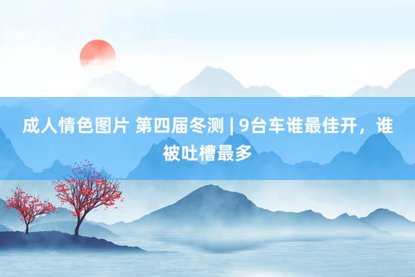成人情色图片 第四届冬测 | 9台车谁最佳开，谁被吐槽最多