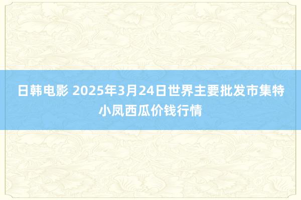 日韩电影 2025年3月24日世界主要批发市集特小凤西瓜价钱行情