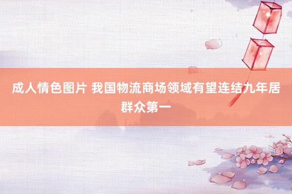 成人情色图片 我国物流商场领域有望连结九年居群众第一
