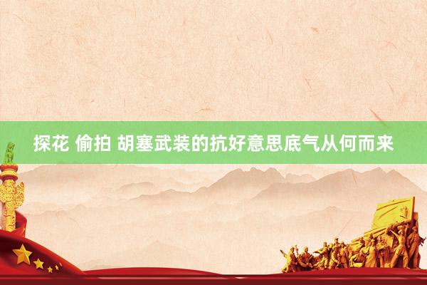 探花 偷拍 胡塞武装的抗好意思底气从何而来